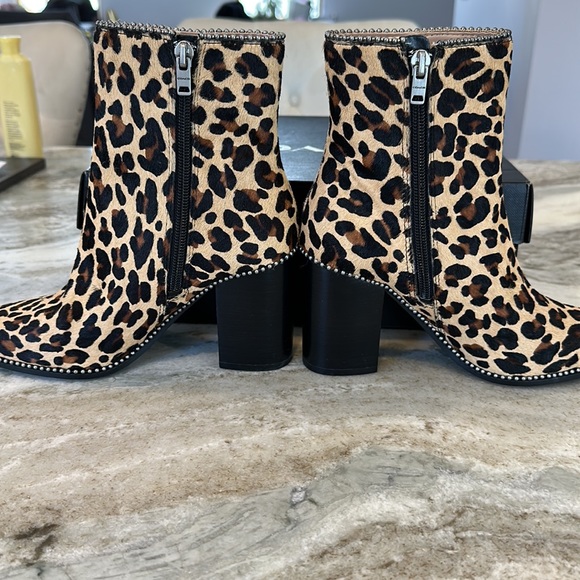 NWT Coach Animal Print Booties - Picture 9 of 16